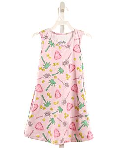 AZARHIA  PINK  PRINT  KNIT DRESS