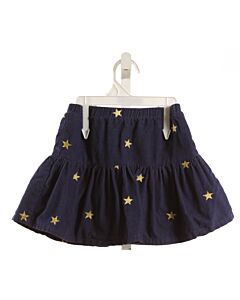 BISBY BY LITTLE ENGLISH  BLUE CORDUROY   SKIRT