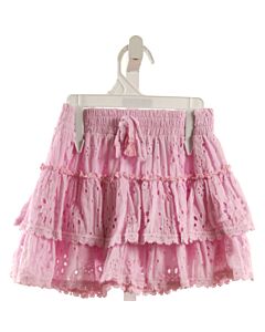 FLOWERS BY ZOE PINK EYELET SKIRT