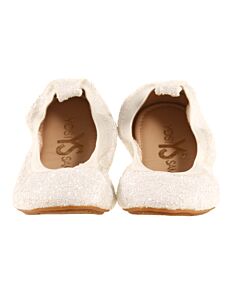 YOSI SAMRA WHITE FLATS *NEW WITHOUT TAG *NWT SIZE TODDLER 10