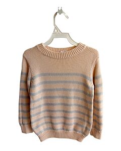 MINNOW LT PINK STRIPED SWEATER