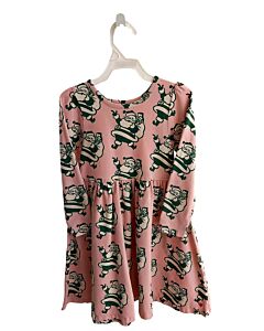 PINK CHICKEN  PINK  PRINT  KNIT DRESS