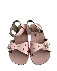 SUN SANS/ SALTWATER SANDALS PINK SANDALS  *VGU SIZE TODDLER 10