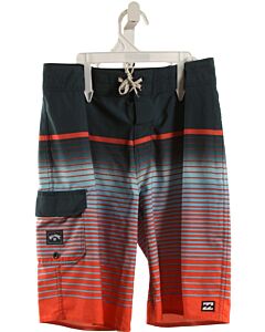 BILLABONG  MULTI-COLOR  STRIPED  SWIM TRUNKS