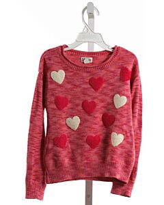 HATLEY  HOT PINK   APPLIQUED SWEATER