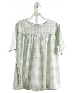 MARY & GRACE  LT GREEN    SHIRT-SS