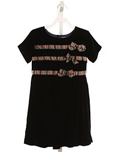 RACHEL RILEY NAVY VELVET PARTY DRESS WITH BOW