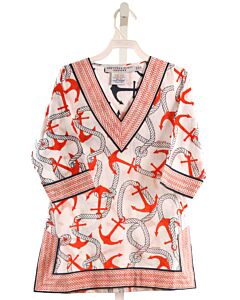 GRETCHEN SCOTT  RED  PRINT  COVER UP