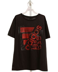 ADIDAS  BLACK  PRINT  T-SHIRT