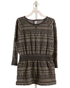 TEA  GRAY    KNIT DRESS