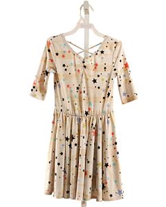 DOTDOT SMILE  IVORY  PRINT  KNIT DRESS
