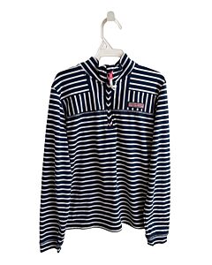 VINEYARD VINES  NAVY  STRIPED  PULLOVER