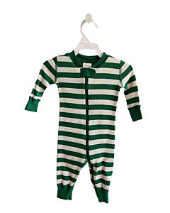 HANNA ANDERSSON  GREEN  STRIPED  LAYETTE