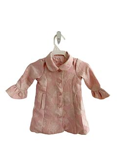 BISCOTTI  LT PINK TULLE FLORAL  DRESSY OUTERWEAR