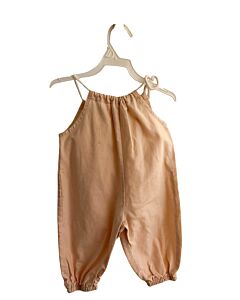 ASHLEY ROSE  LT PINK LINEN   ROMPER