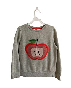 MINI BODEN  GRAY   APPLIQUED PULLOVER