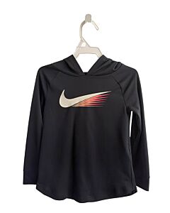 NIKE  BLACK    KNIT LS SHIRT