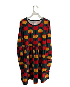 HANNA ANDERSSON  RED  PRINT  KNIT DRESS