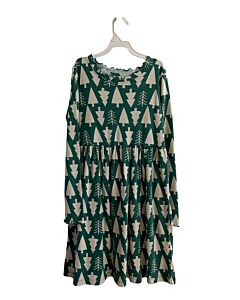 HANNA ANDERSSON  GREEN    KNIT DRESS