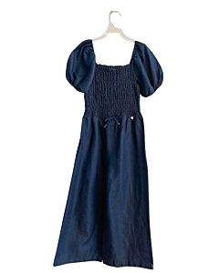 VINCE CAMUTO  CHAMBRAY   SMOCKED ROMPER