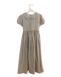 STRASBURG  LT BLUE  PLAID  DRESS