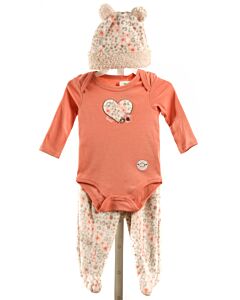 DUCK DUCK GOOSE  PINK   APPLIQUED 2-PIECE OUTFIT