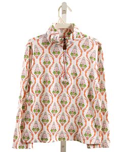 BELLA BLISS  MULTI-COLOR  FLORAL  PULLOVER