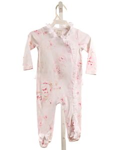 MINICLASIX  LT PINK  FLORAL  LAYETTE WITH RUFFLE