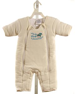 MAGIC SLEEPSUIT  WHITE   EMBROIDERED LAYETTE