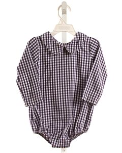 THE BEAUFORT BONNET COMPANY  NAVY  GINGHAM  SHIRT-LS