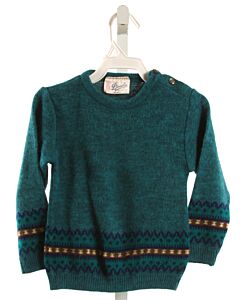 DUMELLA OF SCOTLAND  GREEN    SWEATER