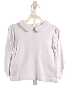 LITTLE ENGLISH  WHITE    KNIT LS SHIRT