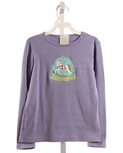 LEMON LOVES LIME  LAVENDER    KNIT LS SHIRT