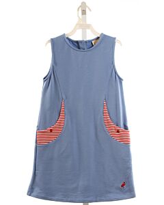 THE BEAUFORT BONNET COMPANY  BLUE    KNIT DRESS