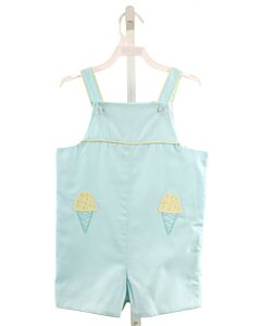 LITTLE ENGLISH  AQUA   APPLIQUED JON JON