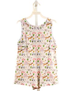 THE PROPER PEONY  MULTI-COLOR    KNIT ROMPER