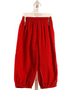ZUCCINI  RED CORDUROY   PANTS