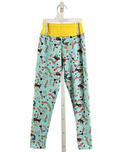 GIRL POWER SPORT AQUA LEGGINGS