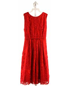 HELENA  RED LACE   PARTY DRESS