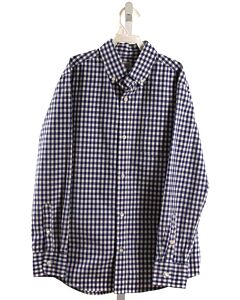 CREWCUTS  BLUE  GINGHAM  DRESS SHIRT