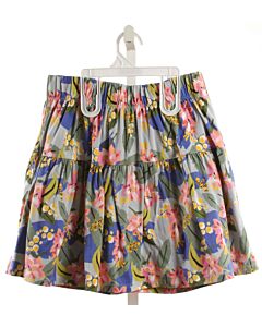 TEA  MULTI-COLOR  FLORAL  SKORT