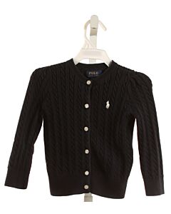 POLO BY RALPH LAUREN  BLACK    CARDIGAN