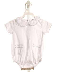 BELLA BLISS  WHITE   EMBROIDERED BUBBLE