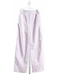 BELLA BLISS  MULTI-COLOR SEERSUCKER STRIPED  PANTS