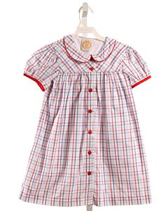THE BEAUFORT BONNET COMPANY  RED  PLAID  DRESS