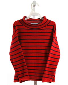 CPC  RED  STRIPED  SWEATER