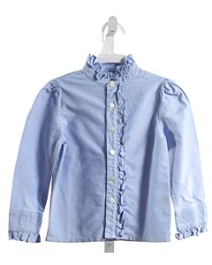 CPC  BLUE    DRESS SHIRT WITH RUFFLE