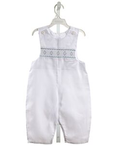 BOW PEEP  WHITE   SMOCKED LONGALL