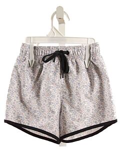 MINNOW  LT BLUE  FLORAL  SWIM TRUNKS