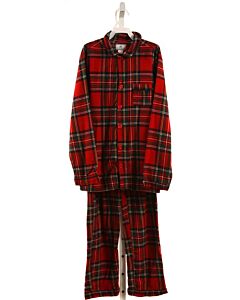 PETITE PLUME  RED FLANNEL PLAID  LOUNGEWEAR